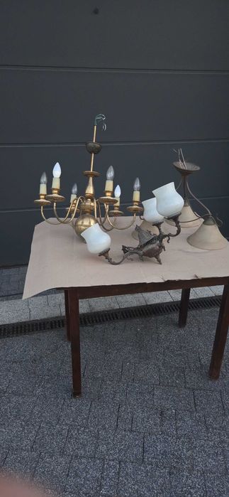 Lampy wiszące z okresu PRL