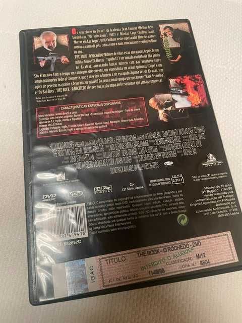 (NOVO) DVD The Rock (O Rochedo) - Sean Connery / Nicholas Cage