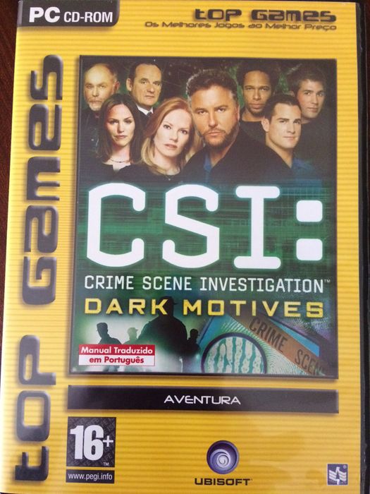 Jogo CSI “Dark Motives” para computador64551667801091120