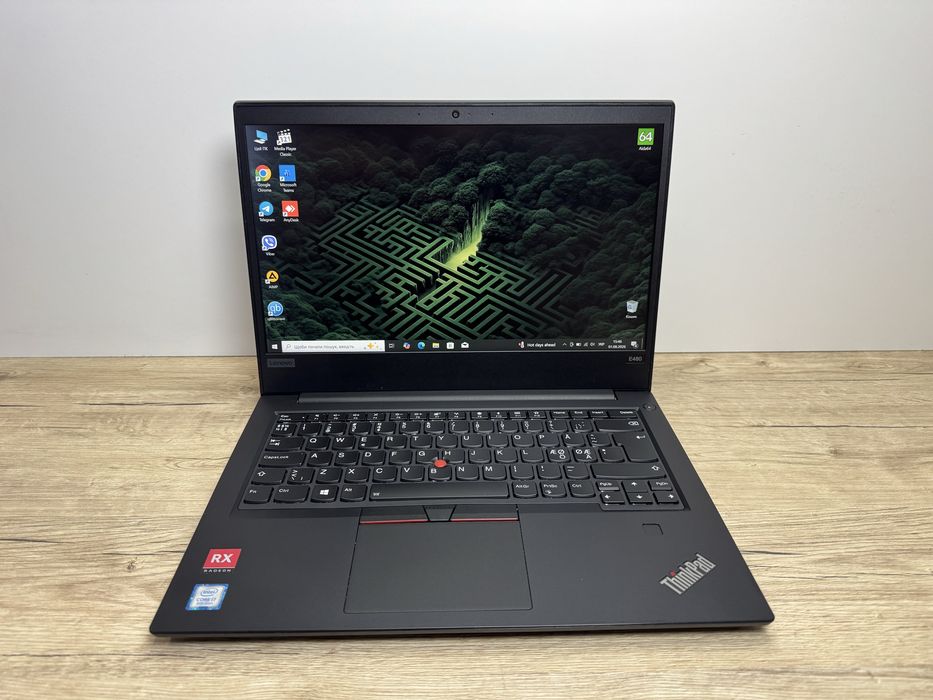Ігровий Lenovo ThinkPad E480 | IPS | i7-8550U | відео RX550 2Gb