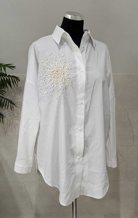 Koszula biała Manilla polski producent r uniwersalny