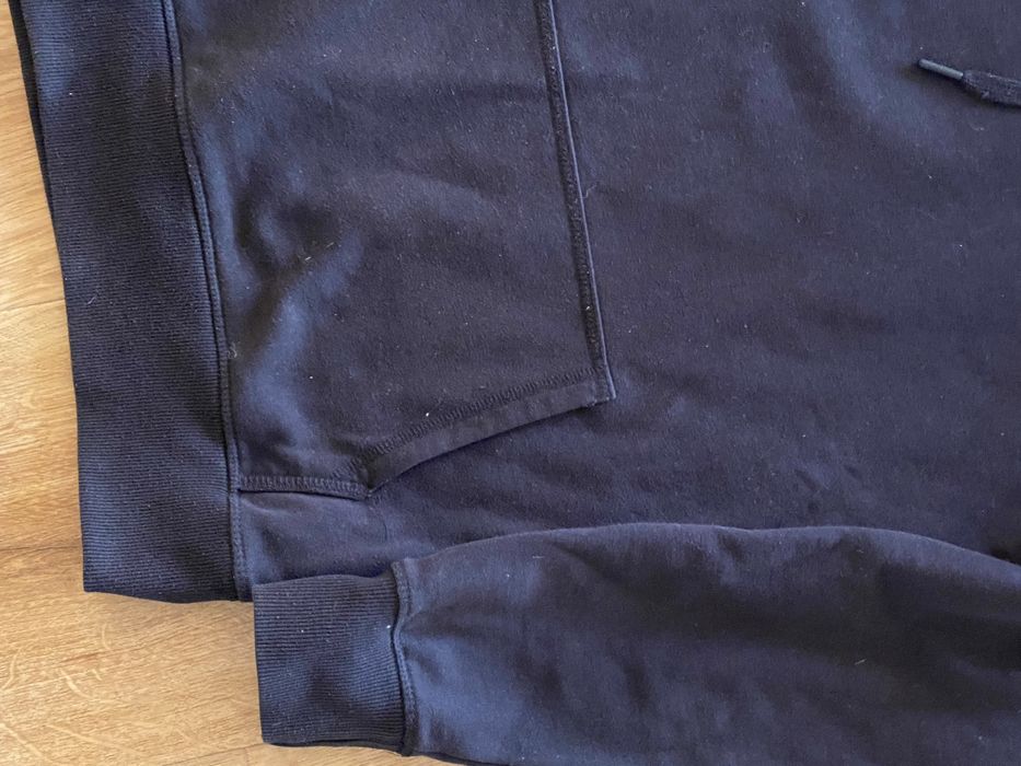 GymShark czarna bluza M bawełna kaptur