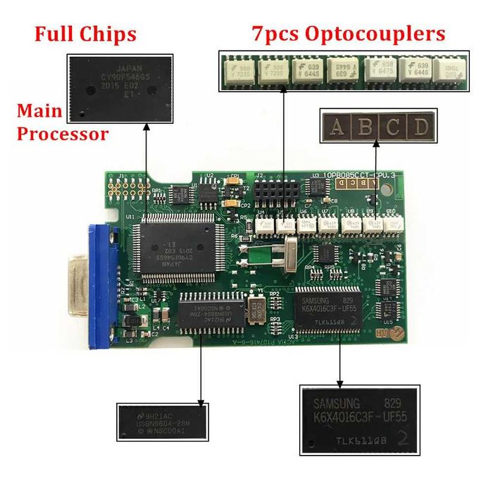 Lexia3 Diagbox v9.91 Full Chip A+ 921815C Citroen e Peugeot