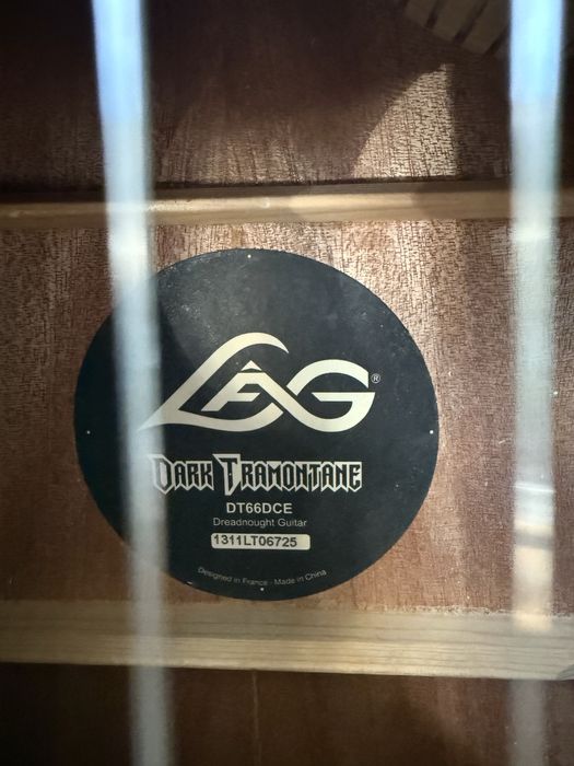 Продам гітару Lag DT66 dce