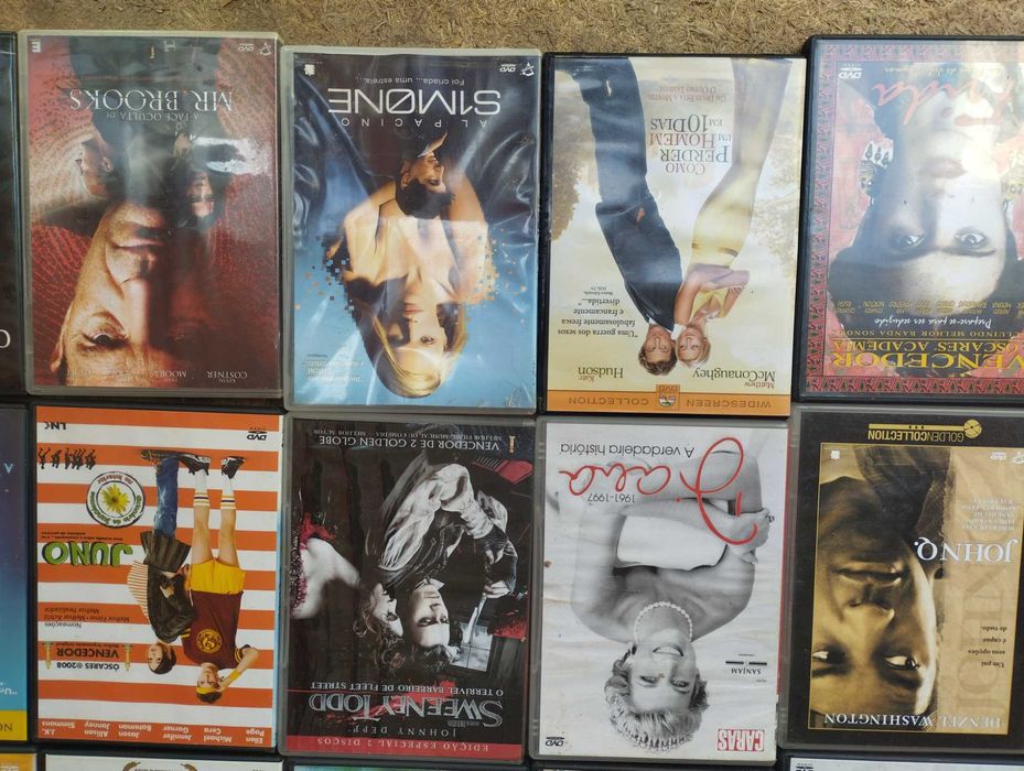 DVD filmes originais 50 unidades