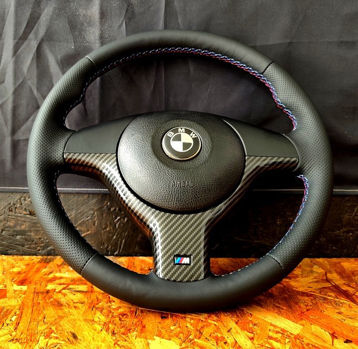 Volante bmw pack m personalizado rigorosamente novo