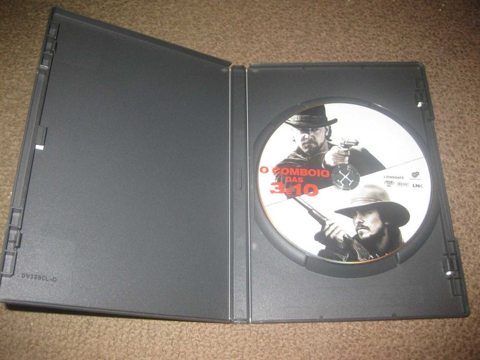 DVD "O Comboio das 3 e 10" com Russel Crowe