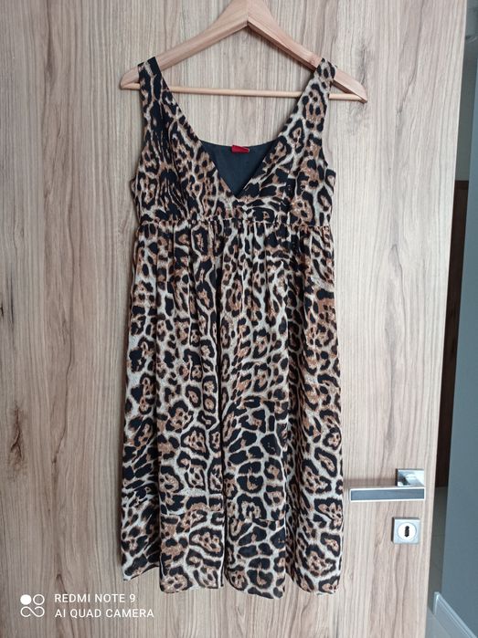 Sukienka Tiffi w panterkę XS, wesele, impreza