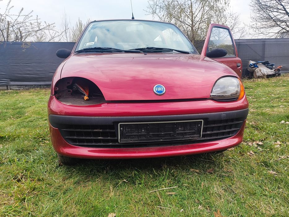 Zderzak przedni Seicento bordo kod lakieru 132f