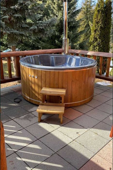 ЧАН на дровах. Вуличне джакузі.