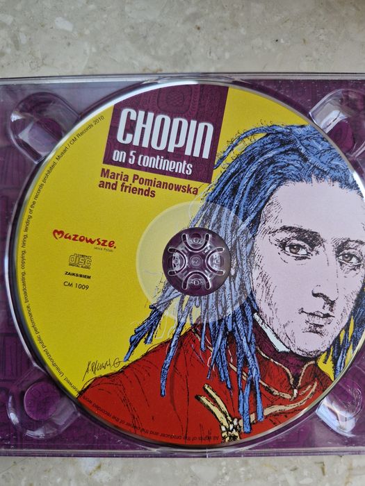 Maria Pomianowska CD Chopin on 5 Continents