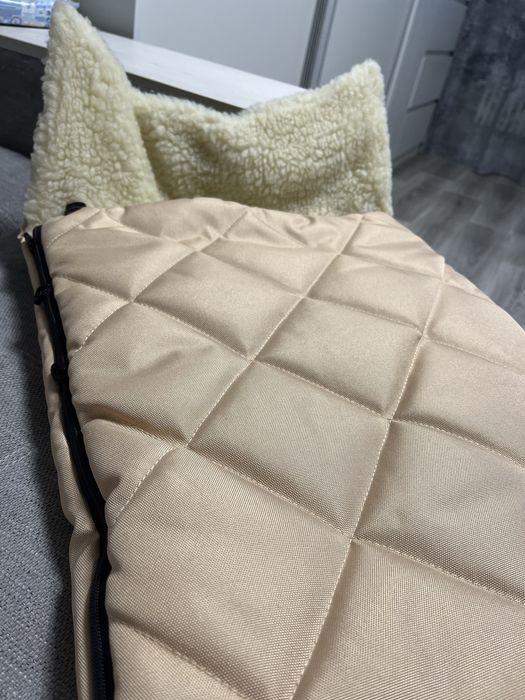 Зимовий конверт у візочок-люльку