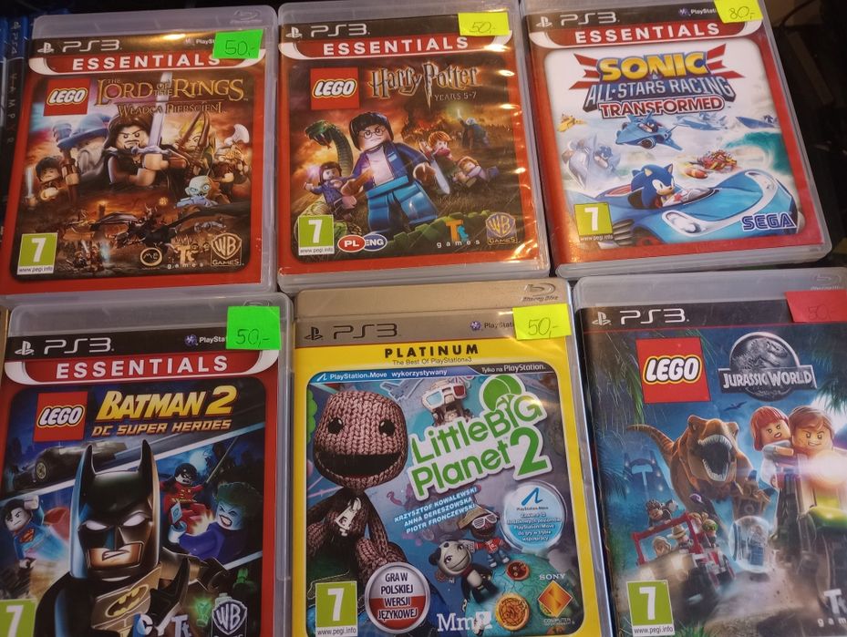 PS3 6 gier PlayStation 3