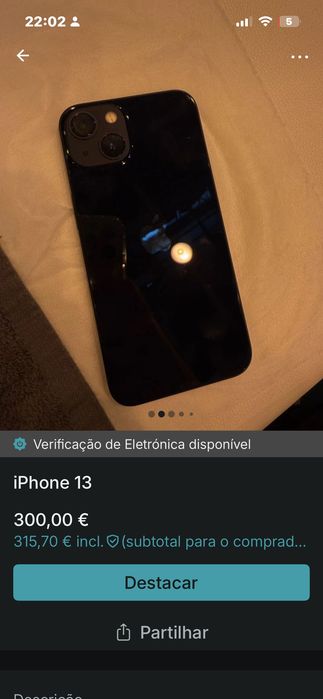 iPhone 13 comoNovo