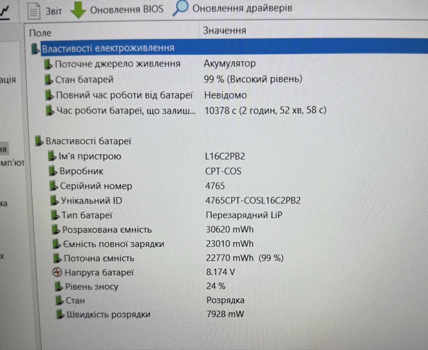 Ігровий Lenovo i7, 12Gb DDR4, 940MX, нова SSD256Gb, підсвітка