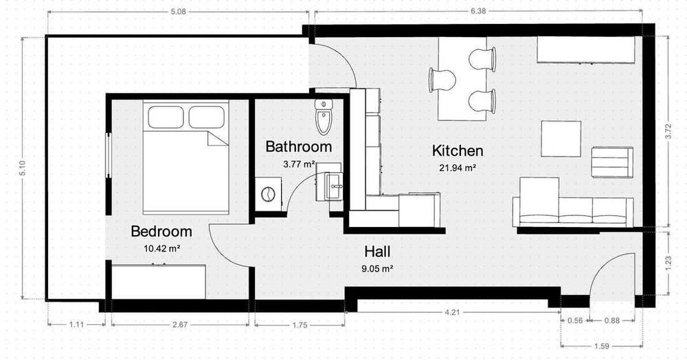 Bochnia ul. Brzeźnicka – mieszkanie 45 m2 – do wynajęcia