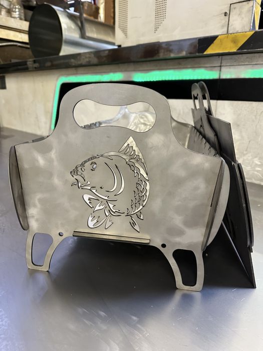 Мангал з нержавіючої сталі 3 мм