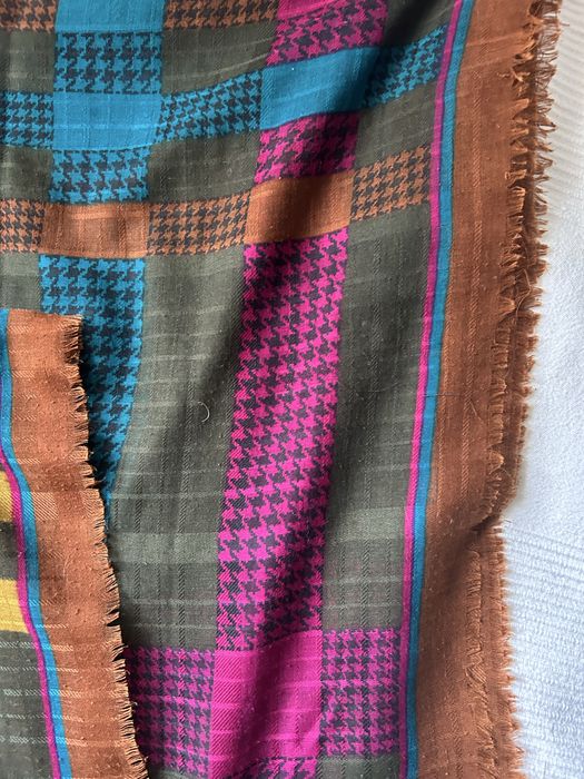 Oryginalna chusta oversize w stylu boho