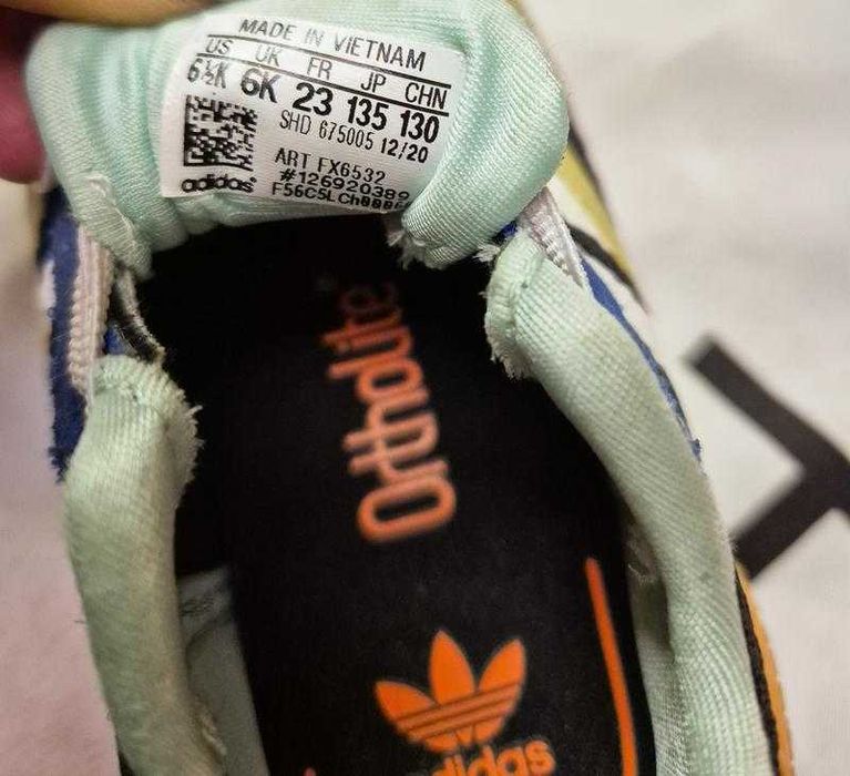 Дитячі кросівки\adidas zx 2k boost kids \оригинал\р.14,5см
