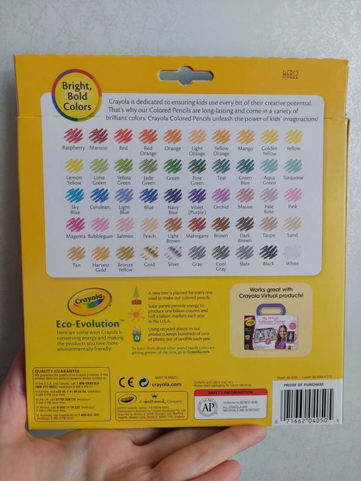 Набор цветных карандашей Crayola 50 шт