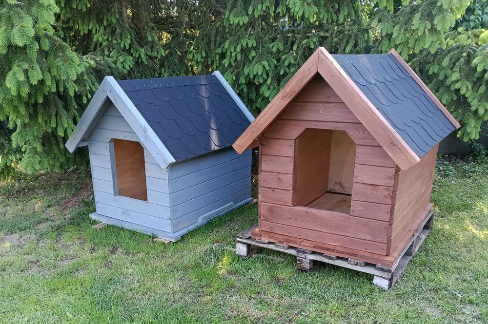 Buda dla psa XXL owczarka OKAZJA (ocieplana) solidna.  Możliwość tranp