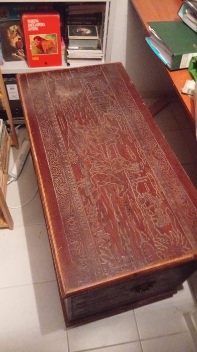 Arca baú antiga grande