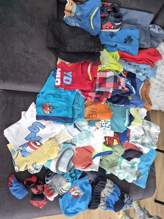 Ubranka chłopięce 110/116