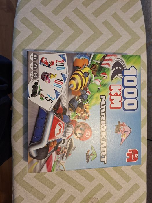Jogo de Tabuleiro 1000Km Mario Kart - Novo