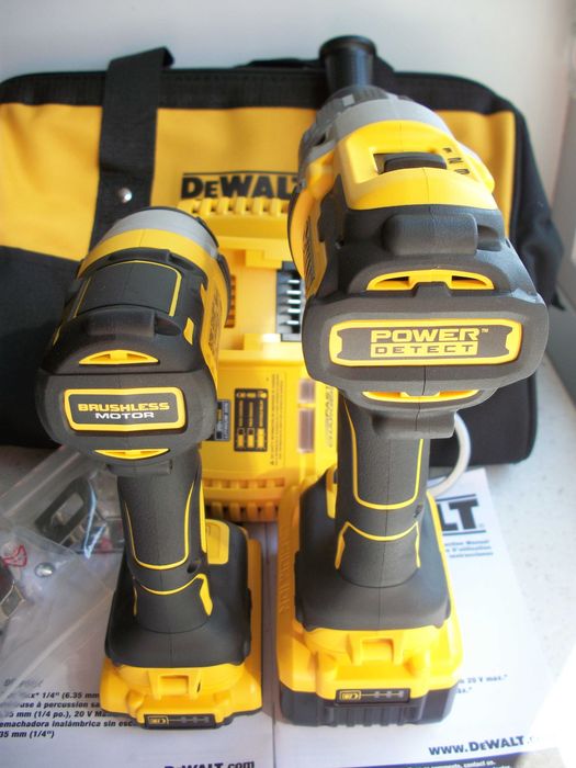 Набор бесщеточных шуруповертов DeWalt DCK299D1W1 (DCD998 DCF887)