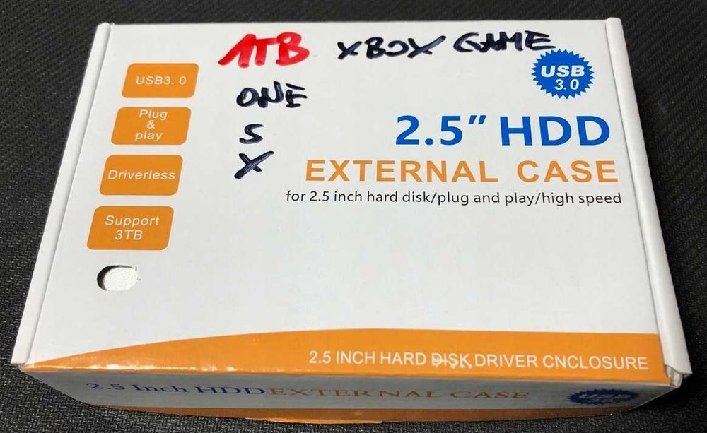 Nowy dodatkowy Dysk Xbox Game Drive 1TB Xbox One Series S X *Wejherowo