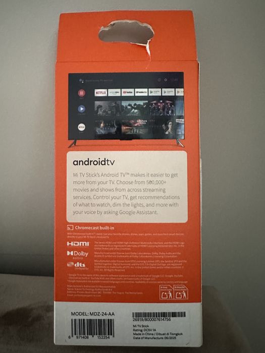 Mi Tv Stick odtwarzacz multimedialny