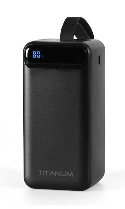 Павербанк 50000mAh TITANUM 741S 22.5W Black. Новий товар!