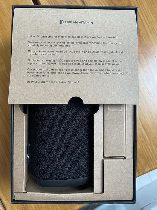 Głośnik mobilny bezprzewodowy Urban Vitamin Berkeley WODOODPORNY