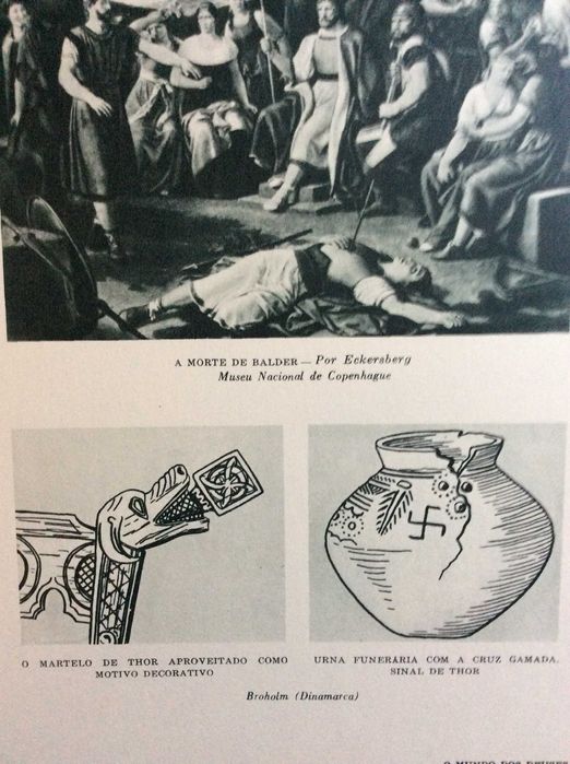 O mundo dos Deuses... Estampa do ano 195? Ver descrição da imagem/s