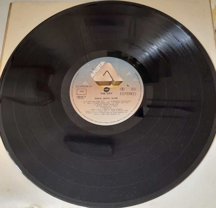Lp The Cry - Quick Quick Slow - 1987