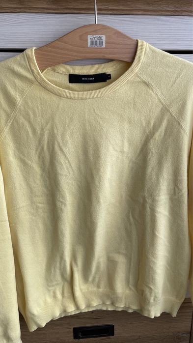 Vero moda sweter kolor żółty M