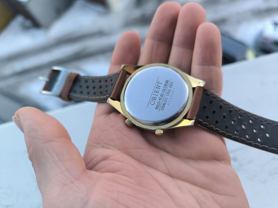 LATA 60 UNIKAT zegarek orient cesarski patelnia królewski multi year