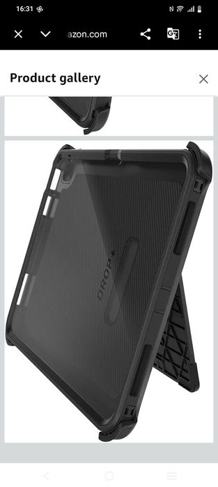 Czarne etui ochronne OtterBox Defender do tabletu iPad