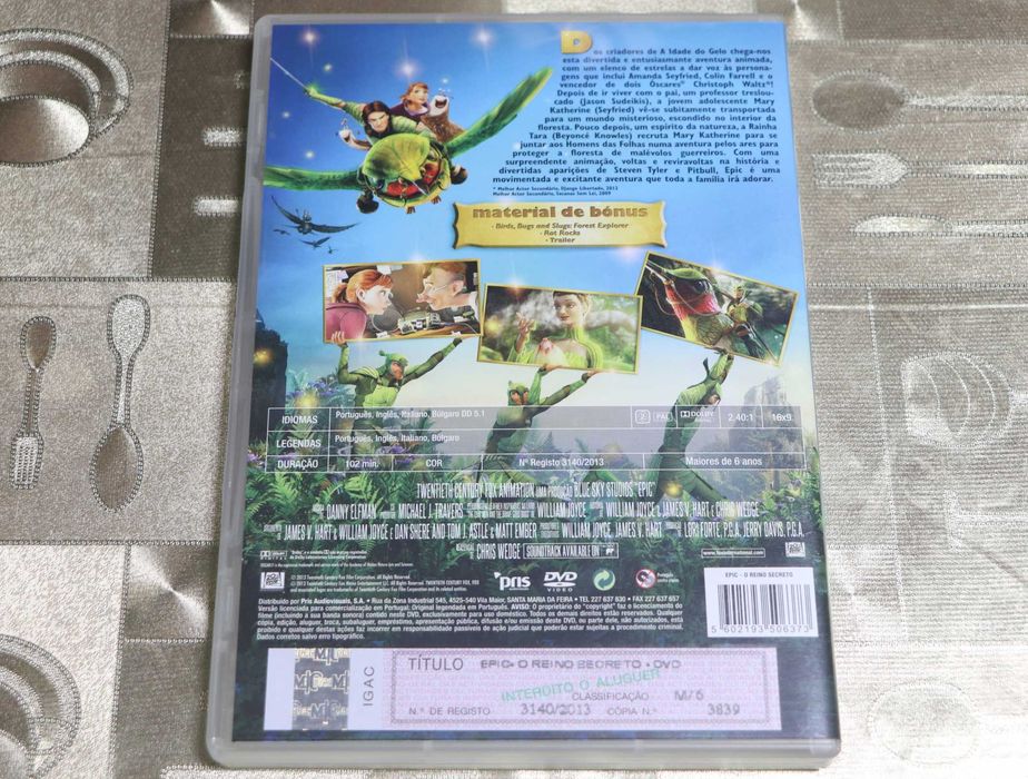 DVD Epic: O Reino Secreto