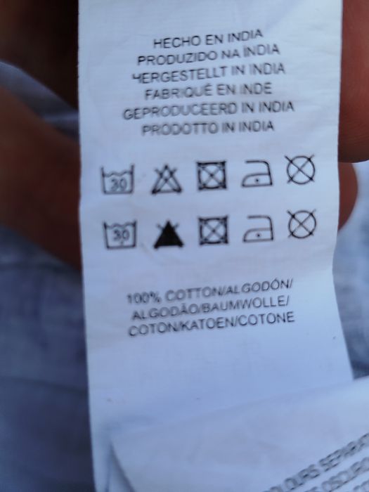 Biała spódnica midi z asymetrycznym dołem Primark 40 L