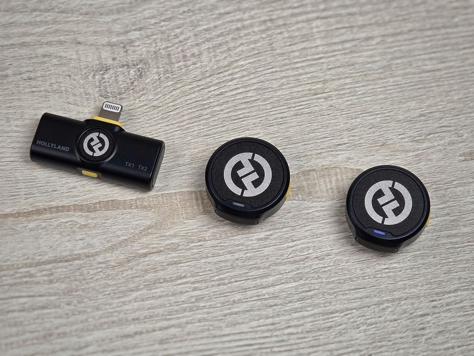 Радіосистема Hollyland Lark M2 Duo with Lighting Plug для iPhone/iPad