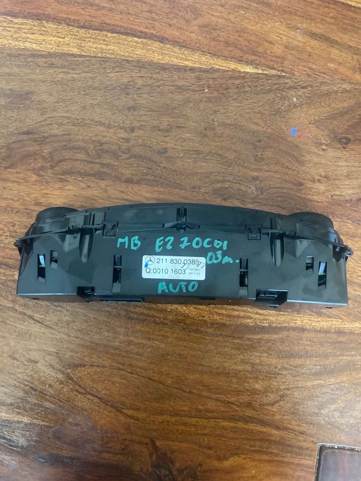 Comando/botao de sofagem/Climatronic Mercedes E W211