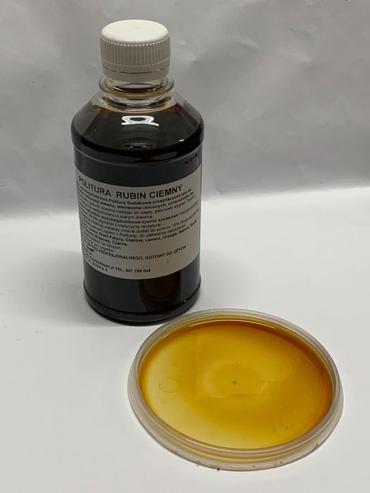 POLITURA SZELAKOWA Rubin Ciemny Extralux 1 L Politura do mebli Rubin