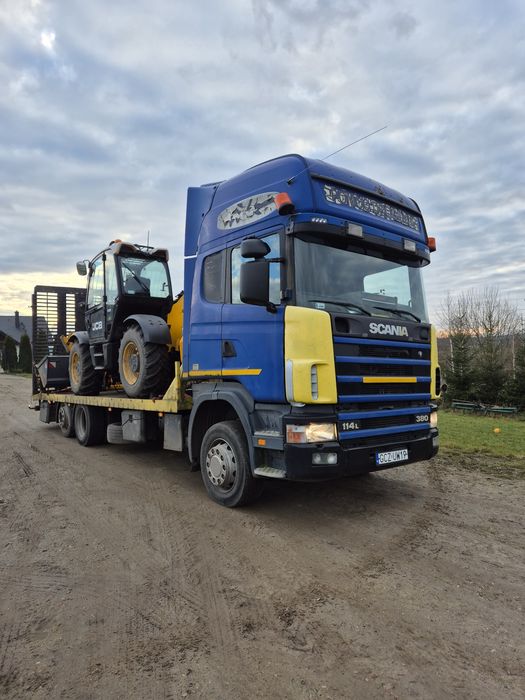 Scania 4 laweta 3 osie