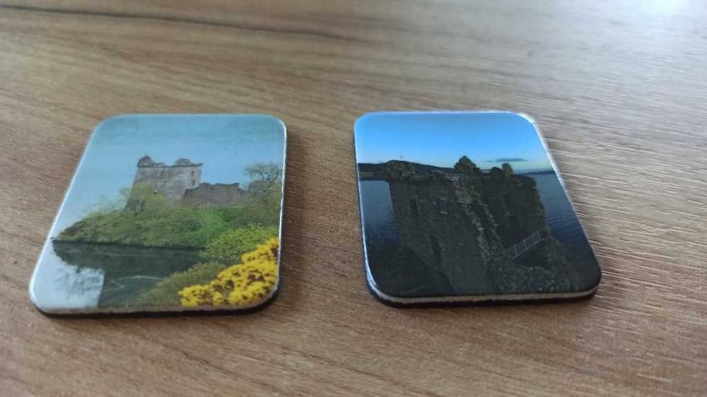 Magnes na lodówkę Szkocja  zamki 2 szt.