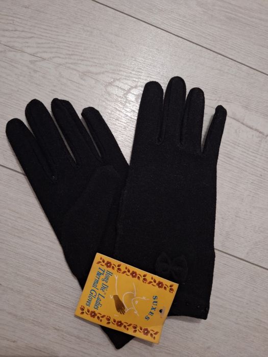 Nowe rękawiczki damskie  polarowe