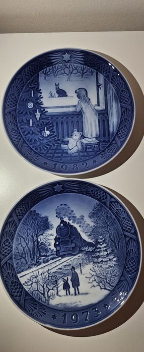 Неймовірного гарні тарілочки до Різдва та Нового року!