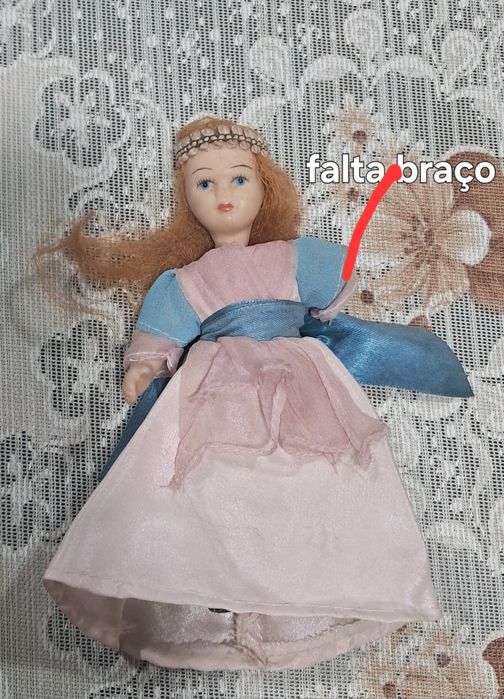 Lote de bonecas de porcelana
