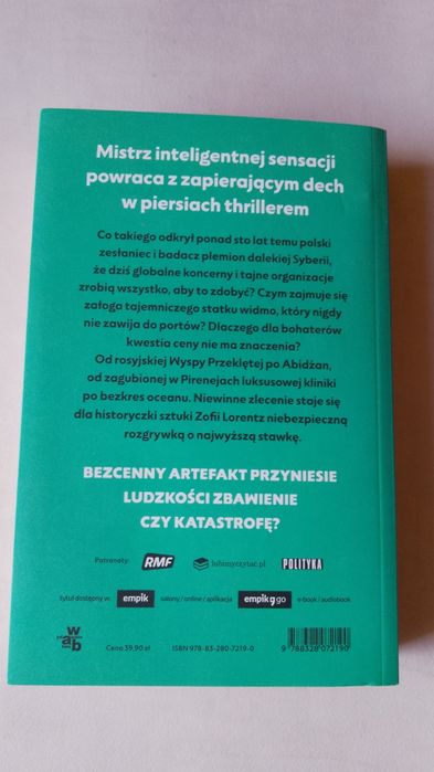 Z. Miłoszewski "Kwestia ceny" 2020