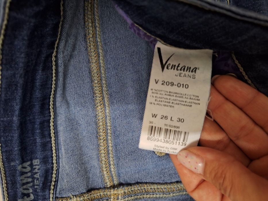 Ventana spodnie jeansowe r. S/M jeansy